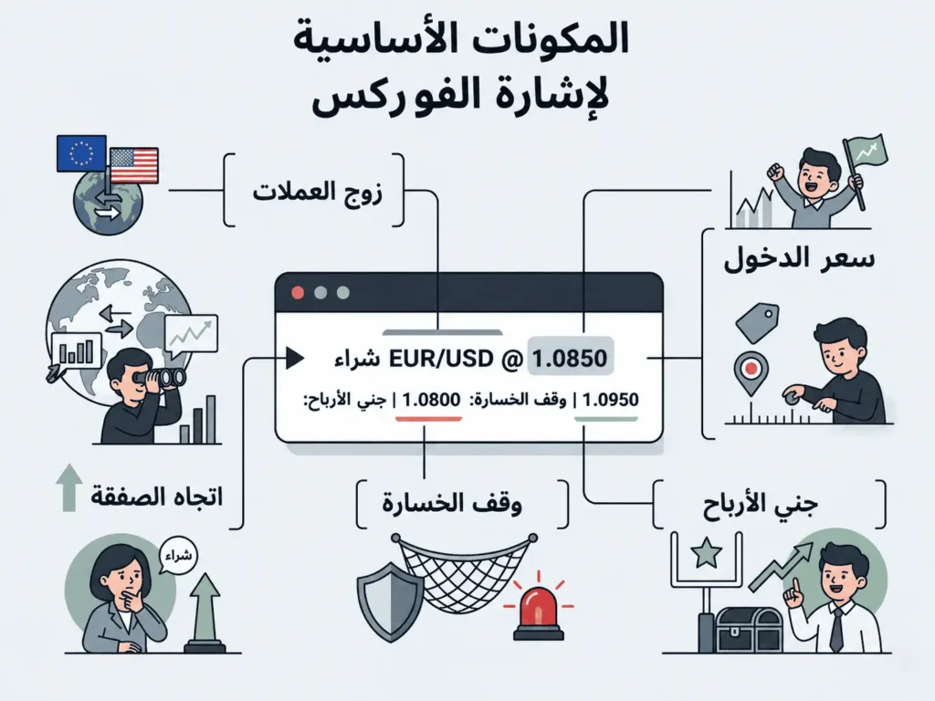 UAE Key Components of a Forex Signal
