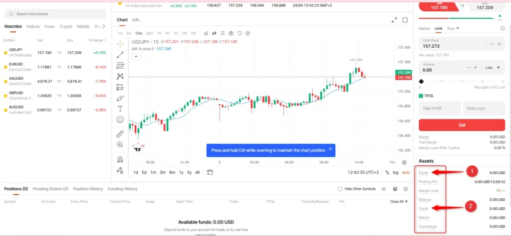 Equity in Forex Trading