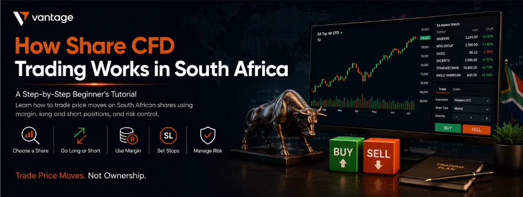 How Share CFD Trading Works in South Africa: A Step-by-Step Beginner’s Tutorial