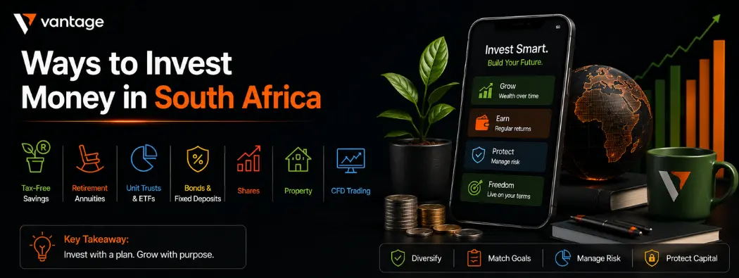 Ways to Invest Money in South Africa