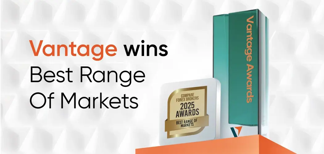 Vantage Markets Wins “Best Range of Markets” Award from Compare Forex Brokers 2025 
