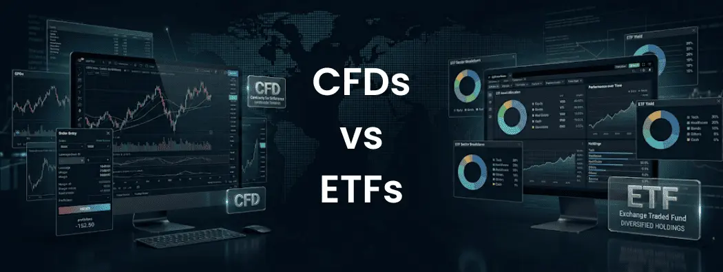 Trading de CFD vs Trading de ETF: 7 diferencias clave explicadas