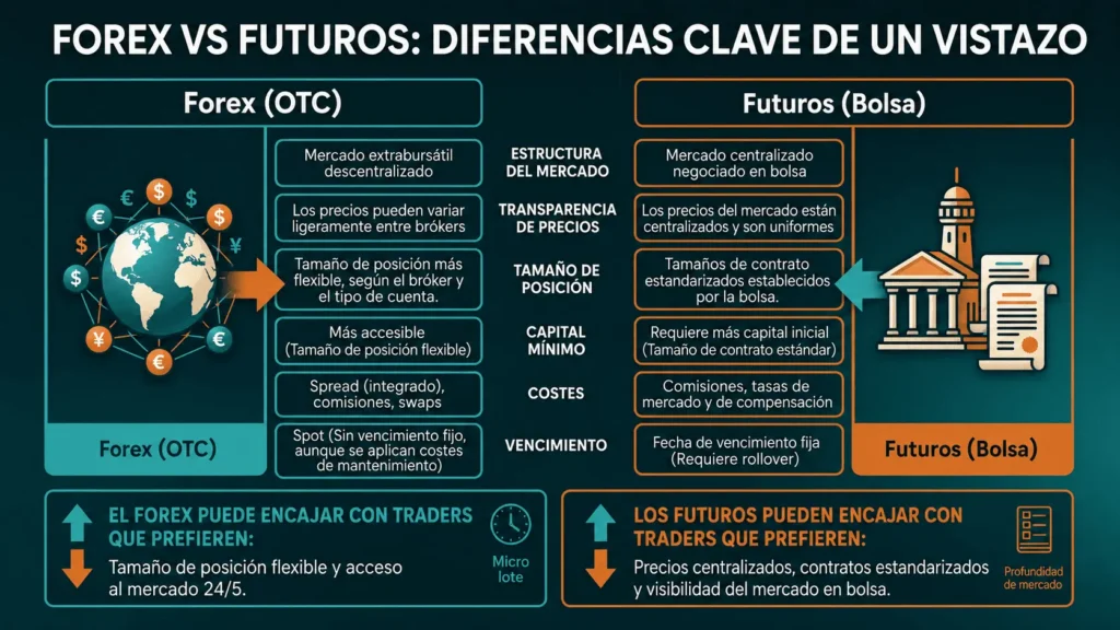 Forex Vs Futures key differences