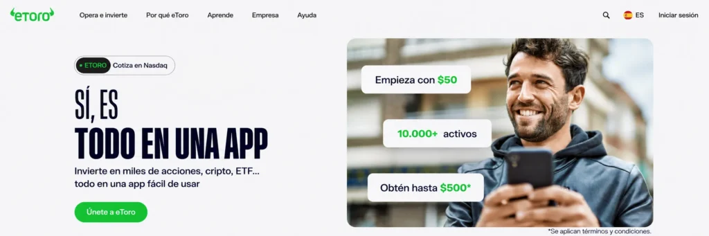 Etoro trading app