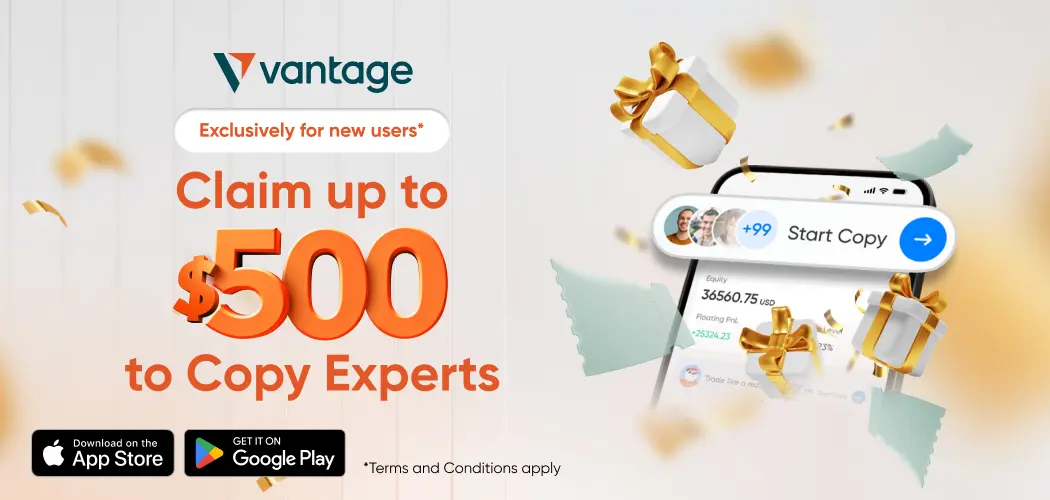 Vantage Markets將存款獎勵擴展至跟單交易賬戶