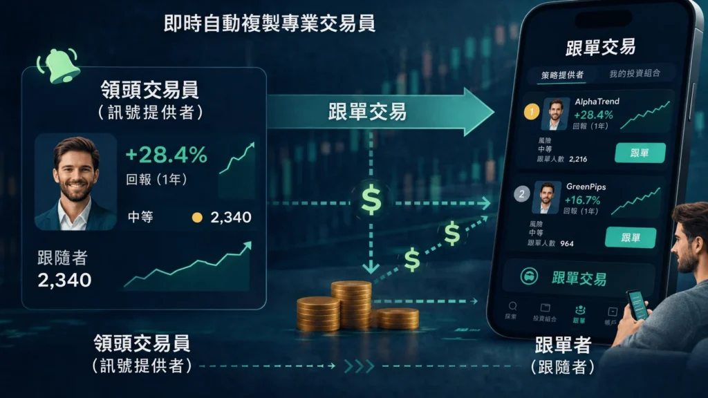 透過海報說明自動跟單交易：左側顯示領頭交易員資訊與回報，右側手機列出跟單交易。」、「領頭交易員回報+28.4%、跟單人數2,340，中央有金幣與資金流向箭頭。」、「手機介面顯示跟單交易介面與兩位交易員名單，含成長曲線與跟單按鈕。」、「流程圖式說明：領頭與跟單交易如何把獲利分配到金幣圖示。」、「資訊重點：AlphaTrend、GreenPips 等策略提供者與跟單交易功能。」]}{}2026-06-05 17:04:00 0 0 0 0 0 0 0 0 0 0 0 0 0 0 0 0 0 0 0 0 0 0 0 0 0 0 0 0 0 0 0 0 0 0 0 0 0 0 0 0 0 0 0 0 0 0 0 0 0 0 0 0 0 0 0 0 0 0 0 0 0 0 0 0 0 0 0 0 0 0 0 0 0 0 0 0 0 0 0 0 0 0 0 0 0 0 0 0 0 0 0 0 0 0 0 0 0 0 0 0 0 0 0 0 0 0 0 0 0 0 0 0 0 0 0 0 0 0 0 0 0 0 0 0 0 0 0 0 0 0 0 0 0 0 0 0 0 0 0 0 0 0 0 0 0 0 0 0 0 0 0 0 0 0 0 0 0 0 0 0 0 0 0 0 0 0 0 0 0 0 0 0 0 0 0 0 0 0 0 0 0 0 0 0 0 0 0 0 0 0 0 0 0 0 0 0 0 0 0 0 0 0 0 0 0 0 0 0 0 0 0 0 0 0 0 0 0 0 0 0 0 0 0 0 0 0 0 0 0 0 0 0 0 0 0 0 0 0 0 0 0 0 0 0 0 0 0 0 0 0 0 0 0 0 0 0 0 0 0 0 0 0 0 0 0 0 0 0 0 0 0 0 0 0 0 0 0 0 0 0 0 0 0 0 0 0 0 0 0 0 0 0 0 0 0 0 0 0 0 0 0 0 0 0 0 0 0 0 0 0 0 0 0 0 0 0 0 0 0 0 0 0 0 0 0 0 0 0 0 0 0 0 0 0 0 0 0 0 0 0 0 0 0 0 0 0 0 0 0 0 0 0 0 0 0 0 0 0 0 0 0 0 0 0 0 0 0 0 0 0 0 0 0 0 0 0 0 0 0 0 0 0 0 0 0 0 0 0 0 0 0 0 0 0 0 0 0 0 0 0 0 0 0 0 0 0 0 0 0 0 0 0 0 0 0 0 0 0 0 0 0 0 0 0 0 0 0 0 0 0 0 0 0 0 0 0 0 0 0 0 0 0 0 0 0 0 0 0 0 0 0 0 0 0 0 0 0 0 0 0 0 0 0 0 0 0 0 0 0 0 0 0 0 0 0 0 0 0 0 0 0 0 0 0 0 0 0 0 0 0 0 0 0 0 0 0 0 0 0 0 0 0 0 0 0 0 0 0 0 0 0 0 0 0 0 0 0 0 0 0 0 0 0 0 0 0 0 0 0 0 0 0 0 0 0 0 0 0 0 0 0 0 0 0 0 0 0 0 0 0 0 0 0 0 0 0 0 0 0 0 0 0 0 0 0 0 0 0 0 0 0 0 0 0 0 0 0 0 0 0 0 0 0 0 0 0 0 0 0 0 0 0 0 0 0 0 0 0 0 0 0 0 0 0 0 0 0 0 0 0 0 0 0 0 0 0 0 0 0 0 0 0 0 0 0 0 0 0 0 0 0 0 0 0 0 0 0 0 0 0 0 0 0 0 0 0 0 0 0 0 0 0 0 0 0 0 0 0 0 0 0 0 0 0 0 0 0 0 0 0 0 0 0 0 0 0 0 0 0 0 0 0 0 0 0 0 0 0 0 0 0 0 0 0 0 0 0 0 0 0 0 0 0 0 0 0 0 0 0 0 0 0 0 0 0 0 0 0 0 0 0 0 0 0 0 0 0 0 0