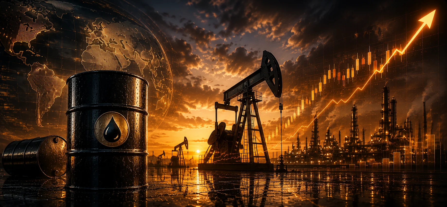 DAILY TRADING: วิเคราะห์น้ำมันเบรนท์และ WTI รายสัปดาห์ 21 กรกฎาคม 2026 — ราคายังไต่สูงจากความเสี่ยงในตะวันออกกลาง