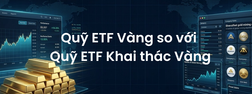ETF Vàng vs. ETF Khai Thác Vàng: So Sánh Như Thế Nào Vào Năm 2026?