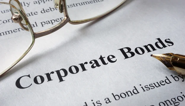 corporate bond types glasses pen