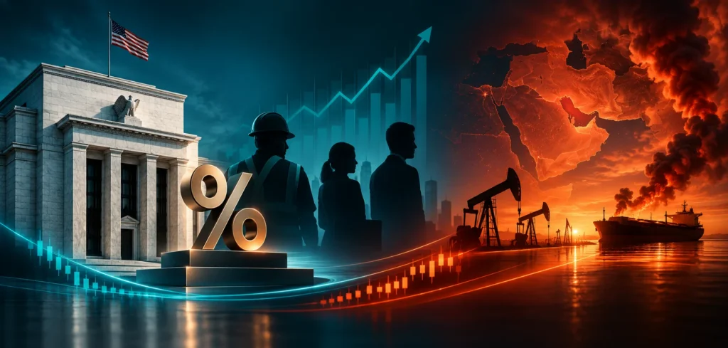 The macro backdrop: Fed policy, jobs, and the Middle East risk premium
